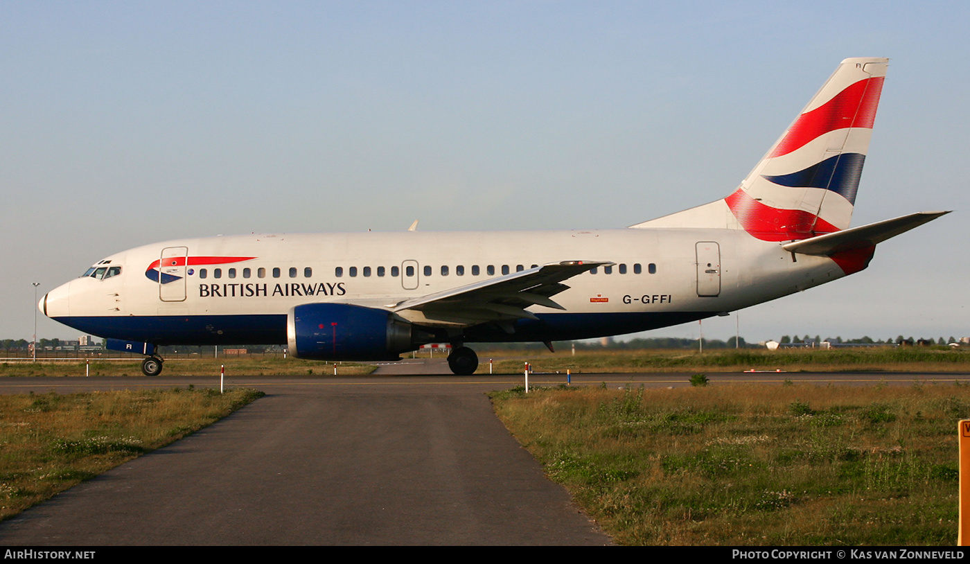 Aircraft Photo of G-GFFI | Boeing 737-528 | British Airways | AirHistory.net #443522