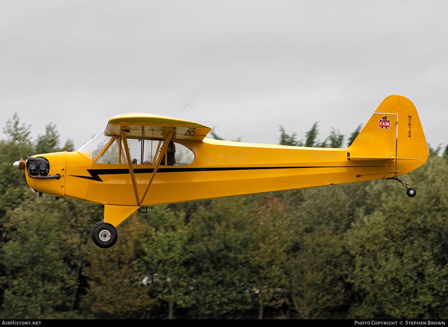 Aircraft Photo of N70154 | Piper J-3C-65 Cub | AirHistory.net #443524