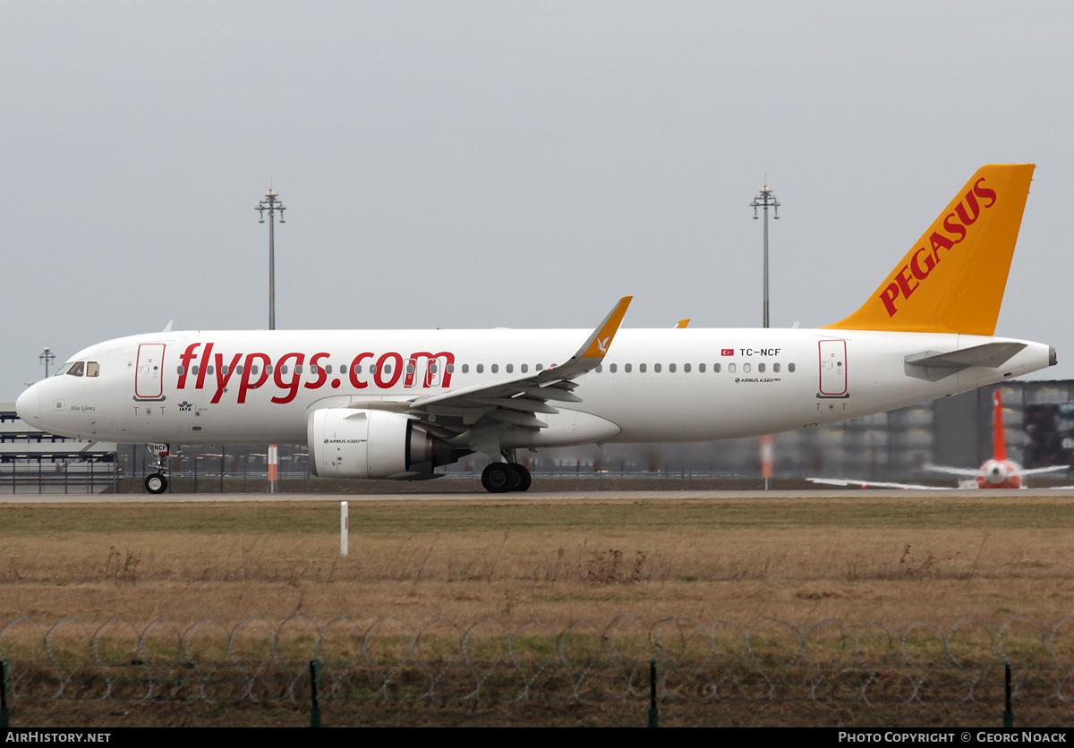 Aircraft Photo of TC-NCF | Airbus A320-251N | Pegasus Airlines | AirHistory.net #443526