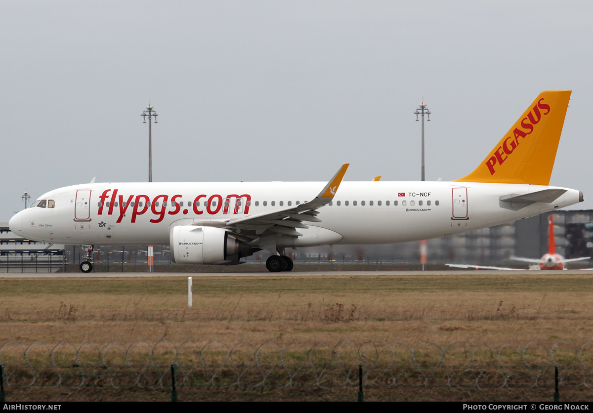 Aircraft Photo of TC-NCF | Airbus A320-251N | Pegasus Airlines | AirHistory.net #443526
