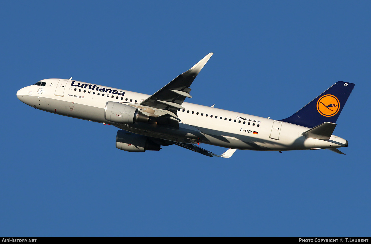 Aircraft Photo of D-AIZV | Airbus A320-214 | Lufthansa | AirHistory.net #443538