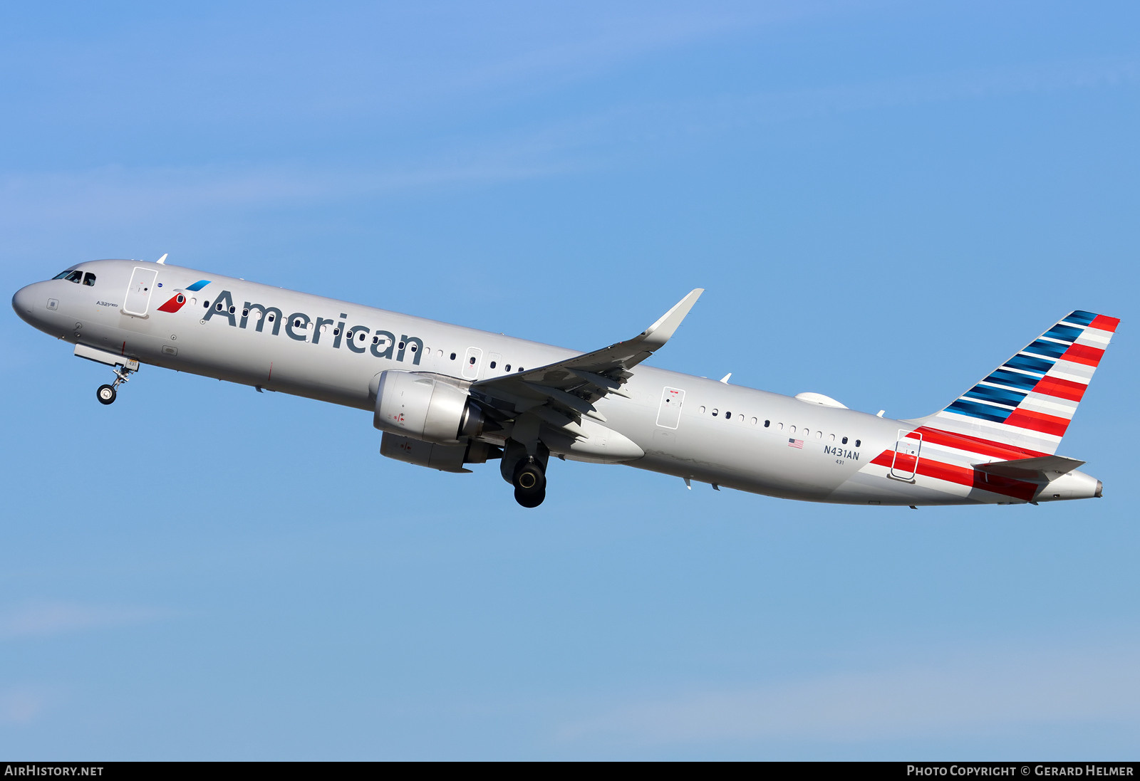 Aircraft Photo of N431AN | Airbus A321-253NX | American Airlines | AirHistory.net #443540
