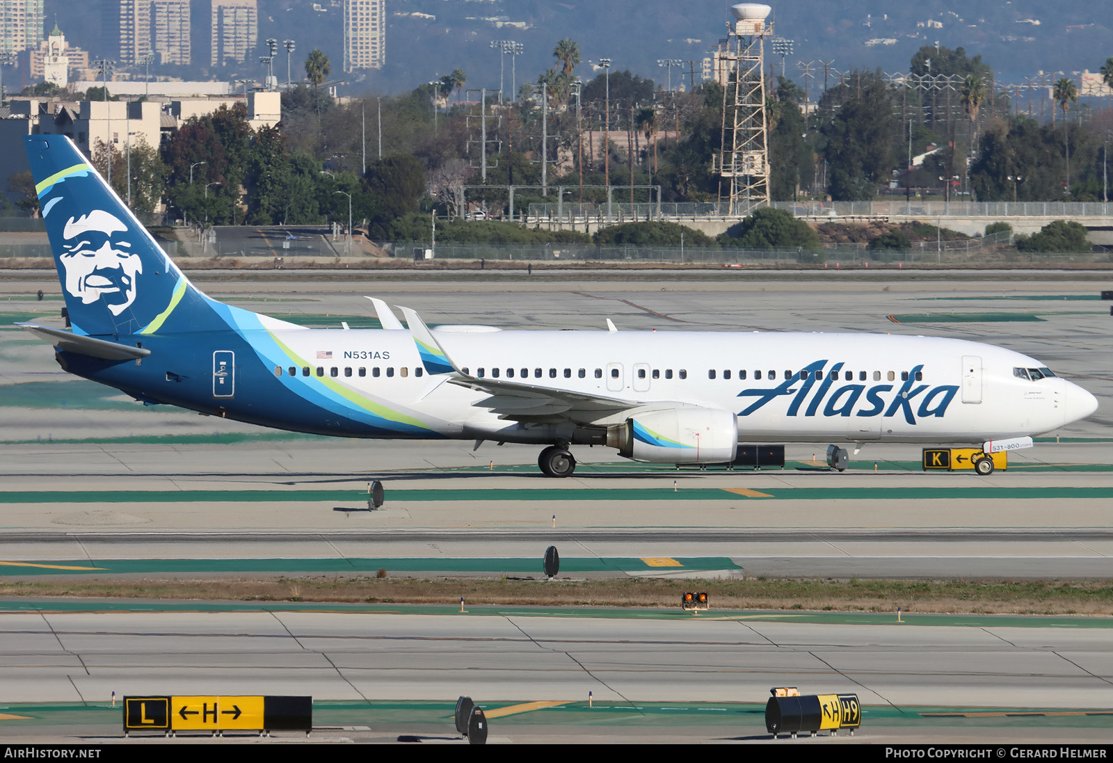 Aircraft Photo of N531AS | Boeing 737-890 | Alaska Airlines | AirHistory.net #443562