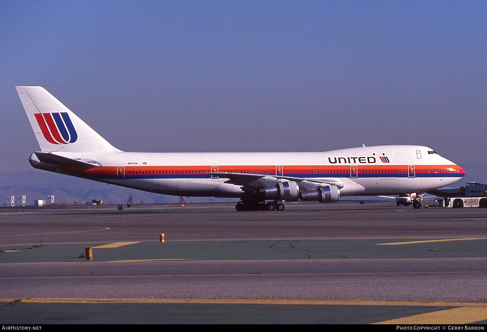 Aircraft Photo of N157UA | Boeing 747-123 | United Airlines | AirHistory.net #443569