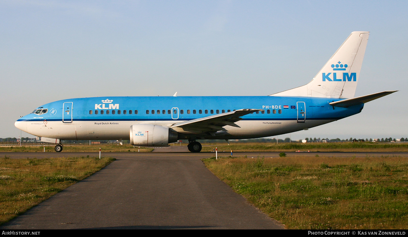 Aircraft Photo of PH-BDE | Boeing 737-306 | KLM - Royal Dutch Airlines | AirHistory.net #443571