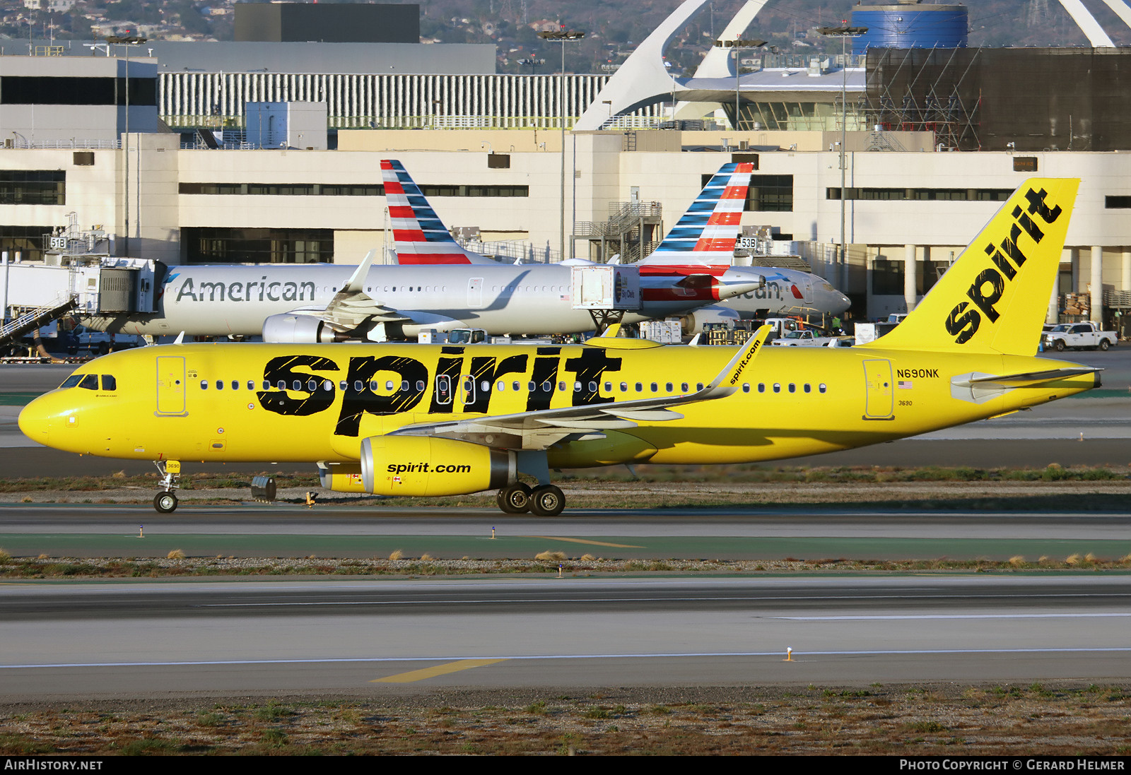 Aircraft Photo of N690NK | Airbus A320-232 | Spirit Airlines | AirHistory.net #443583