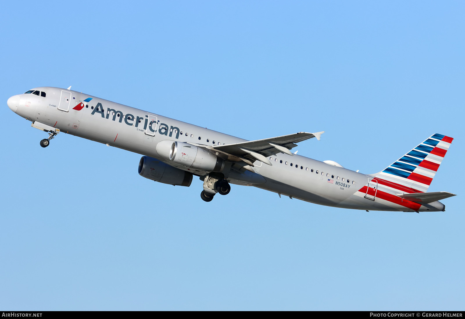 Aircraft Photo of N508AY | Airbus A321-231 | American Airlines | AirHistory.net #443602
