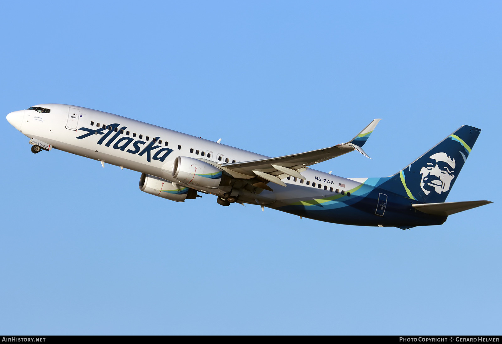 Aircraft Photo of N512AS | Boeing 737-890 | Alaska Airlines | AirHistory.net #443603