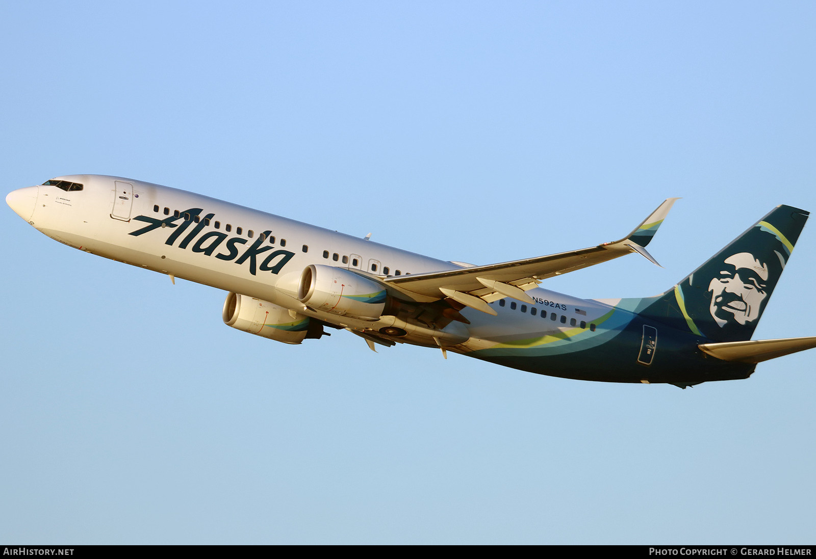 Aircraft Photo of N592AS | Boeing 737-890 | Alaska Airlines | AirHistory.net #443611