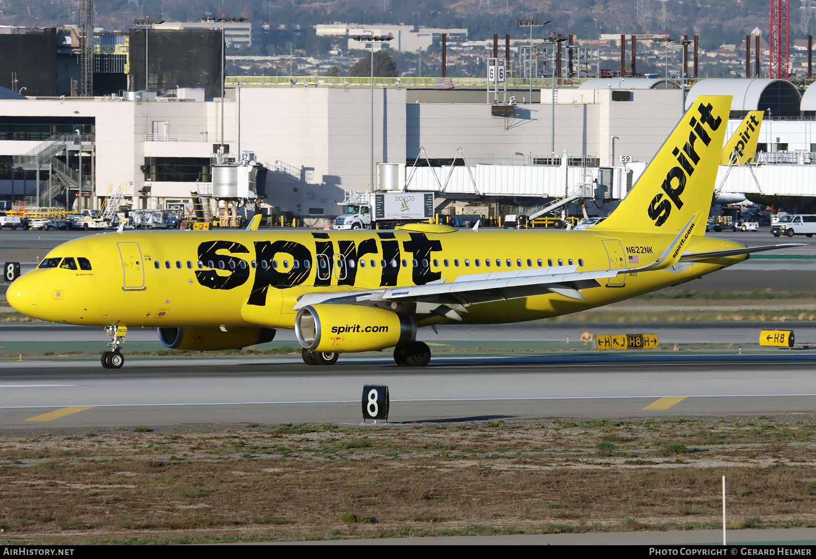 Aircraft Photo of N622NK | Airbus A320-232 | Spirit Airlines | AirHistory.net #443614