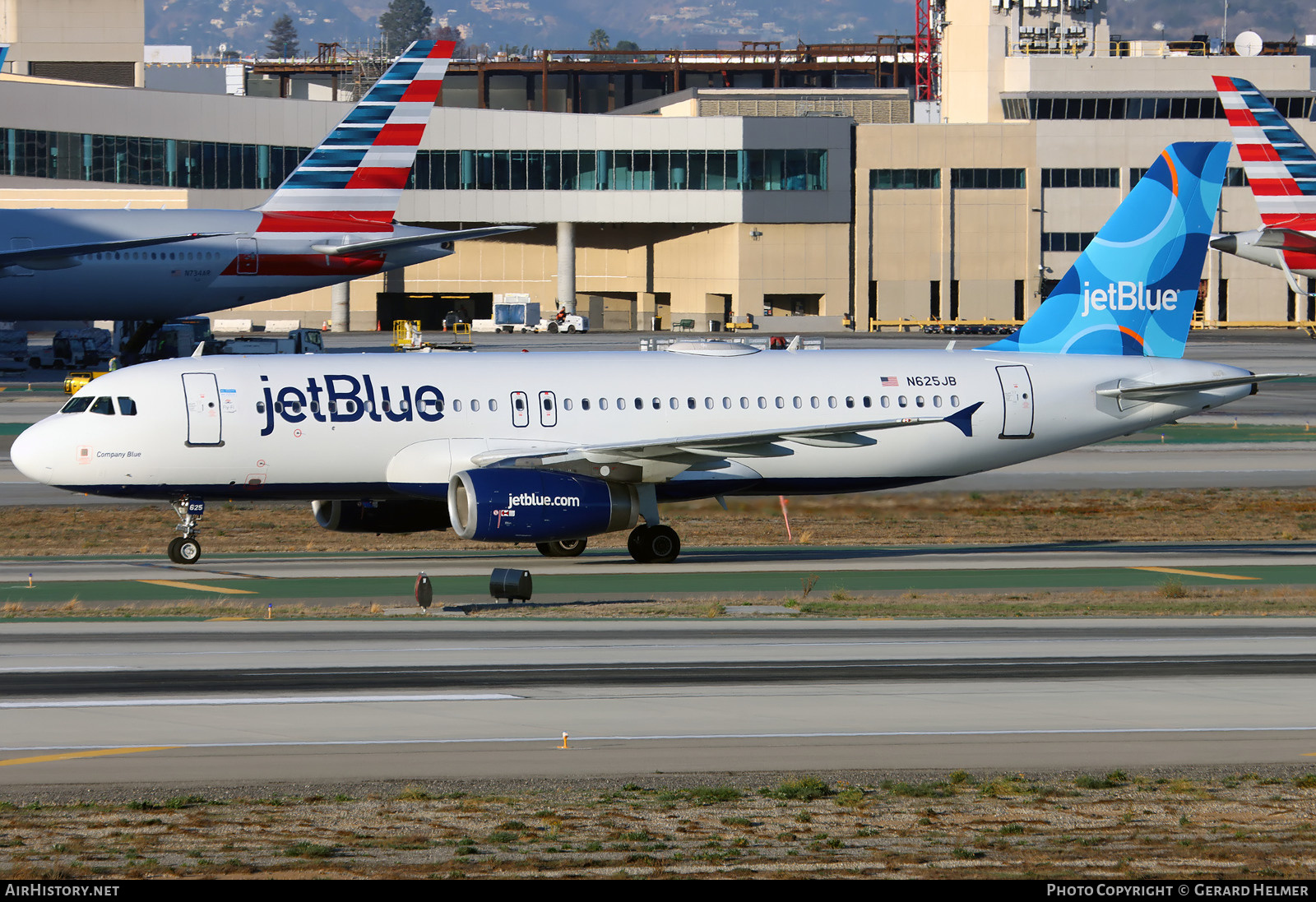 Aircraft Photo of N625JB | Airbus A320-232 | JetBlue Airways | AirHistory.net #443615
