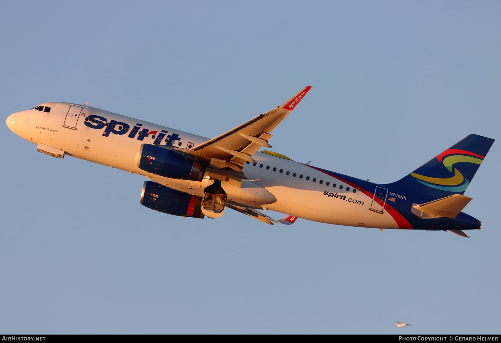 Aircraft Photo of N631NK | Airbus A320-232 | Spirit Airlines | AirHistory.net #443619