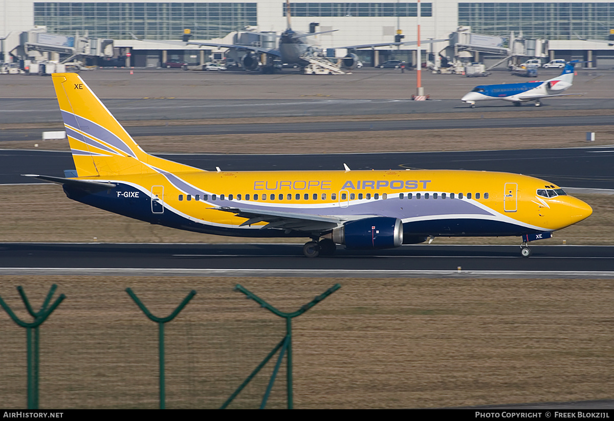 Aircraft Photo of F-GIXE | Boeing 737-3B3(QC) | Europe Airpost | AirHistory.net #443631
