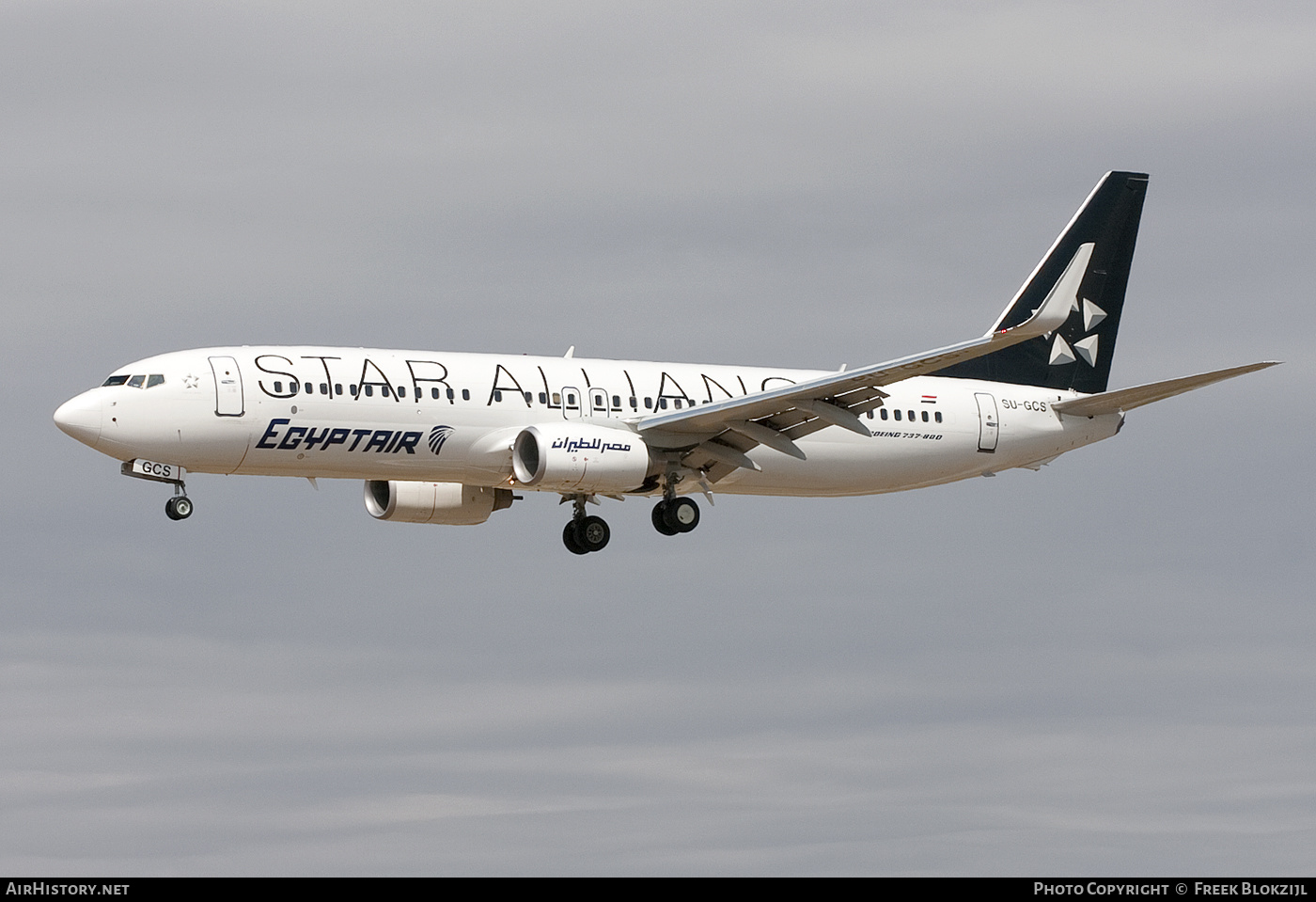 Aircraft Photo of SU-GCS | Boeing 737-866 | EgyptAir | AirHistory.net #443633