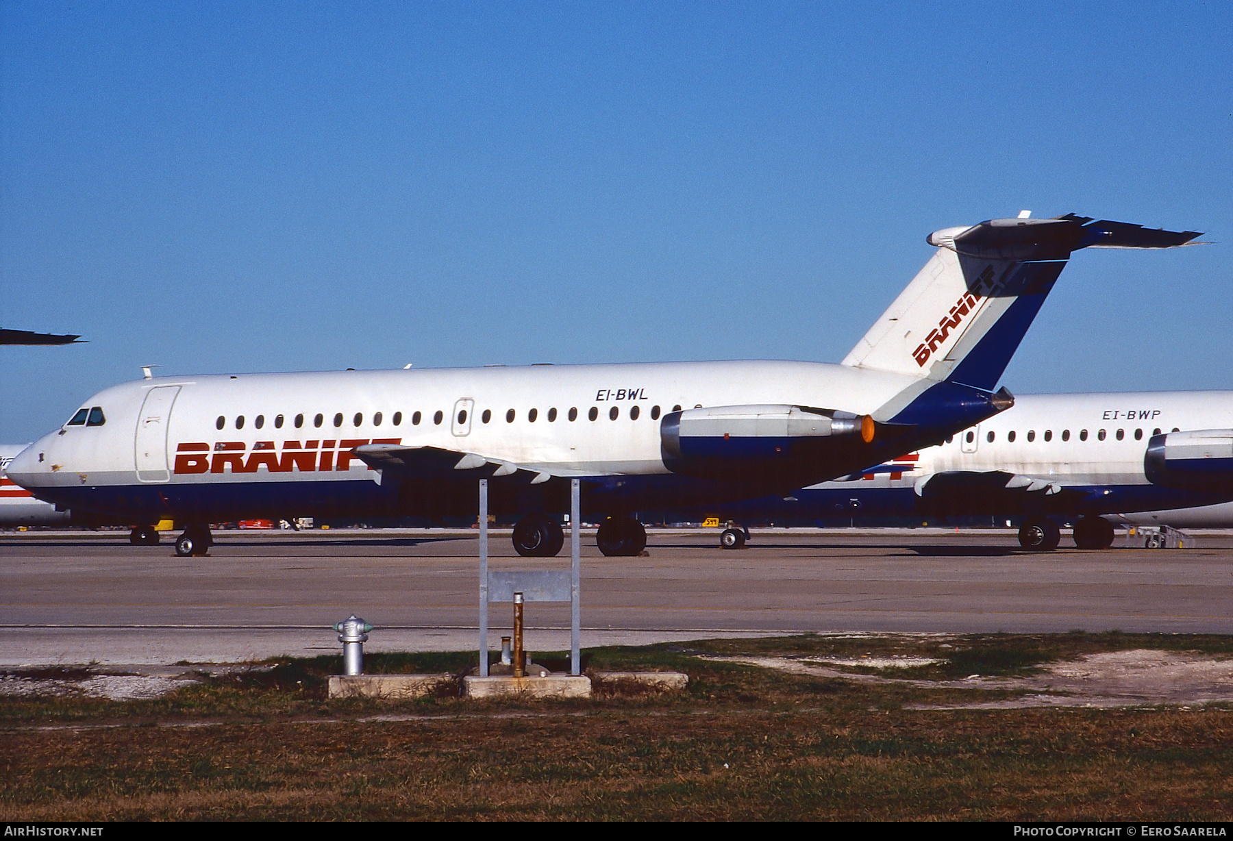 Aircraft Photo of EI-BWL | BAC 111-201AC One-Eleven | Braniff | AirHistory.net #443634