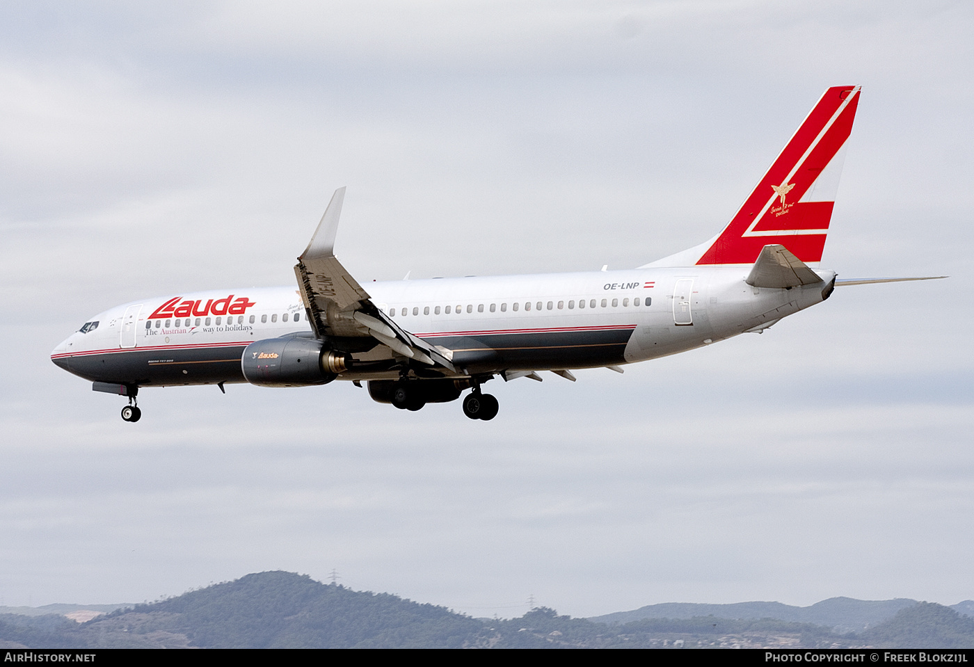 Aircraft Photo of OE-LNP | Boeing 737-8Z9 | Lauda Air | AirHistory.net #443638