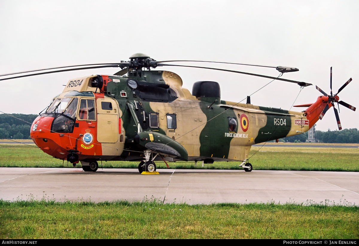 Aircraft Photo of RS04 | Westland WS-61 Sea King Mk48 | Belgium - Air Force | AirHistory.net #443669