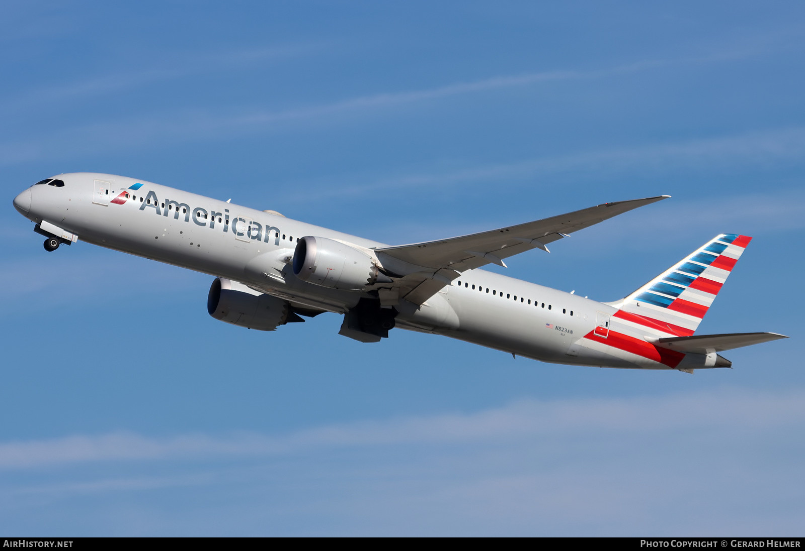 Aircraft Photo of N823AN | Boeing 787-9 Dreamliner | American Airlines | AirHistory.net #443682