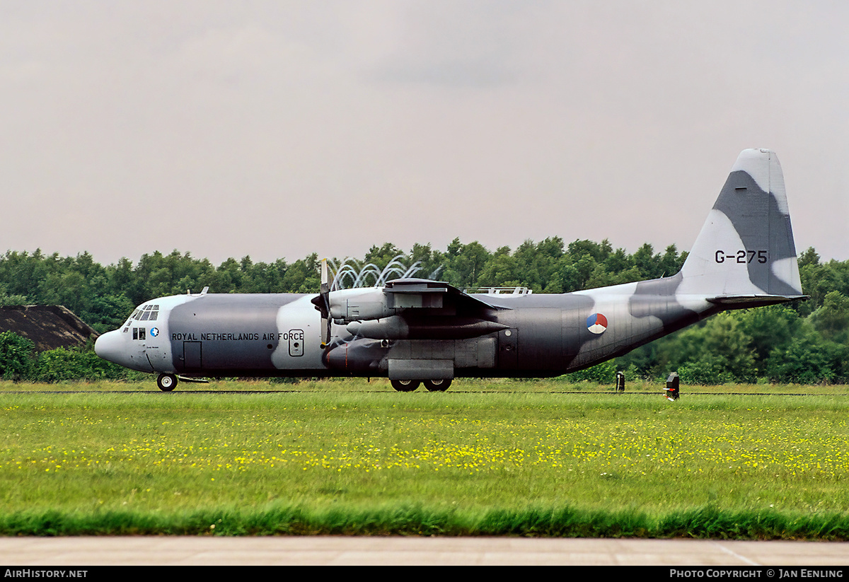 Aircraft Photo of G-275 | Lockheed C-130H-30 Hercules (L-382) | Netherlands - Air Force | AirHistory.net #443691