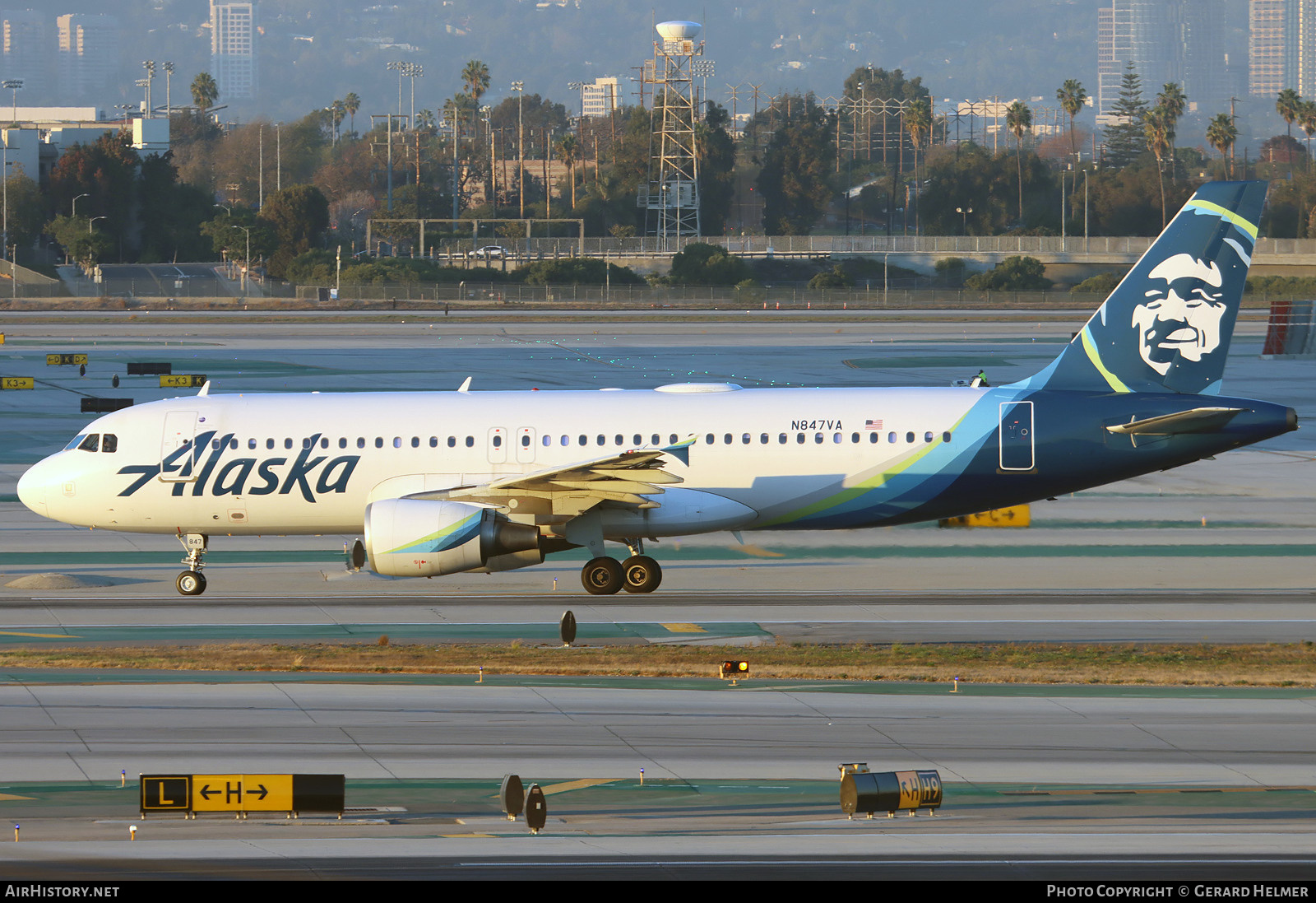 Aircraft Photo of N847VA | Airbus A320-214 | Alaska Airlines | AirHistory.net #443695