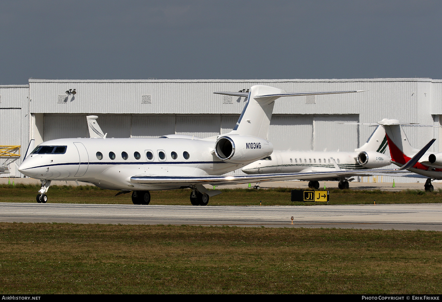 Aircraft Photo of N103WG | Gulfstream Aerospace G650ER (G-VI) | AirHistory.net #443702