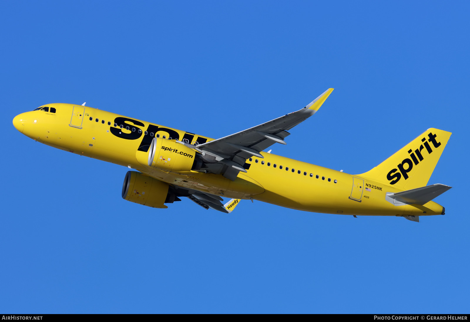 Aircraft Photo of N925NK | Airbus A320-271N | Spirit Airlines | AirHistory.net #443711