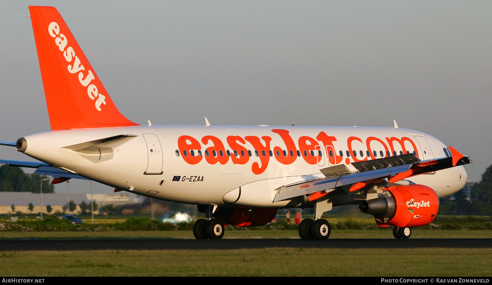 Aircraft Photo of G-EZAA | Airbus A319-111 | EasyJet | AirHistory.net #443716