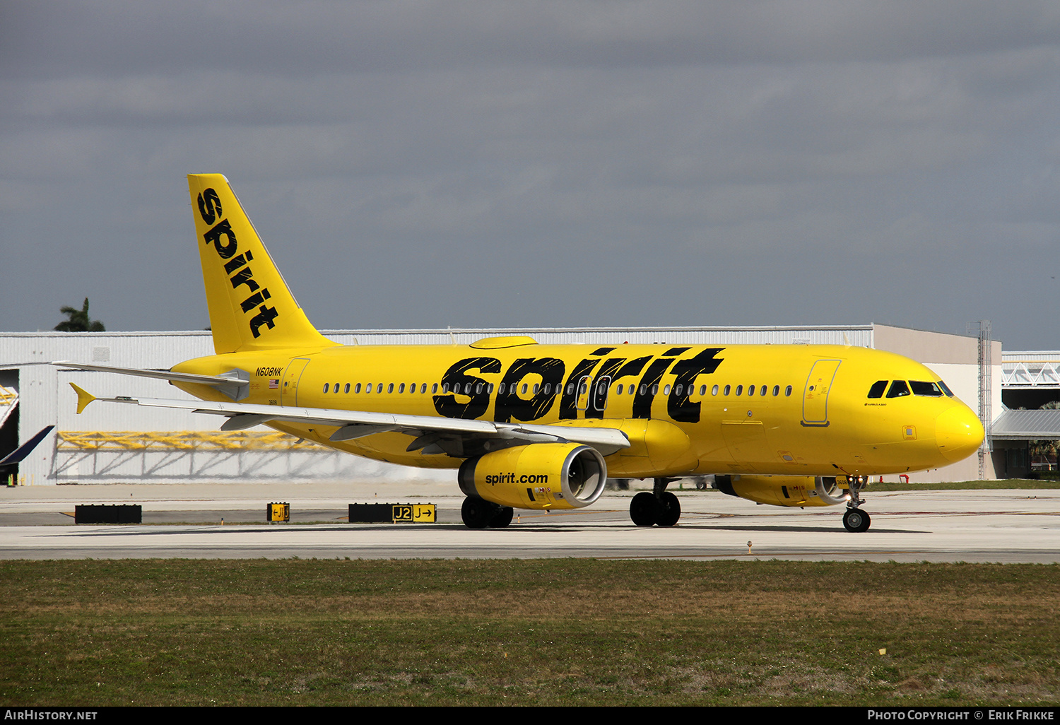 Aircraft Photo of N608NK | Airbus A320-232 | Spirit Airlines | AirHistory.net #443721