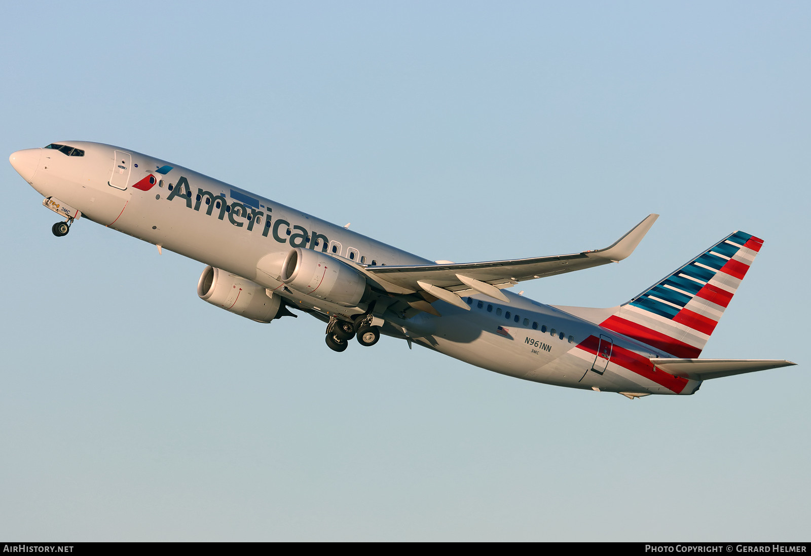 Aircraft Photo of N961NN | Boeing 737-823 | American Airlines | AirHistory.net #443728