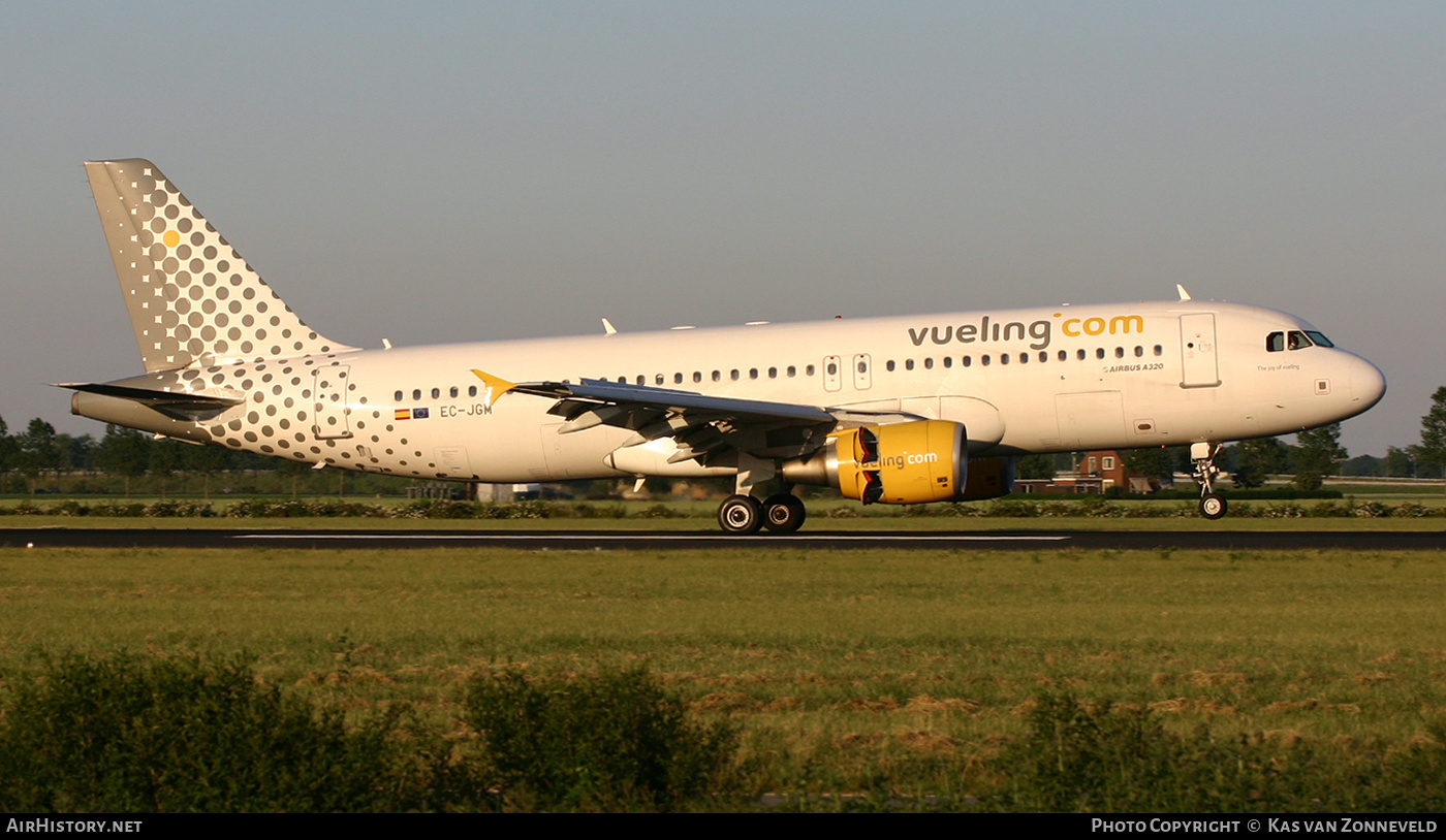Aircraft Photo of EC-JGM | Airbus A320-214 | Vueling Airlines | AirHistory.net #443732