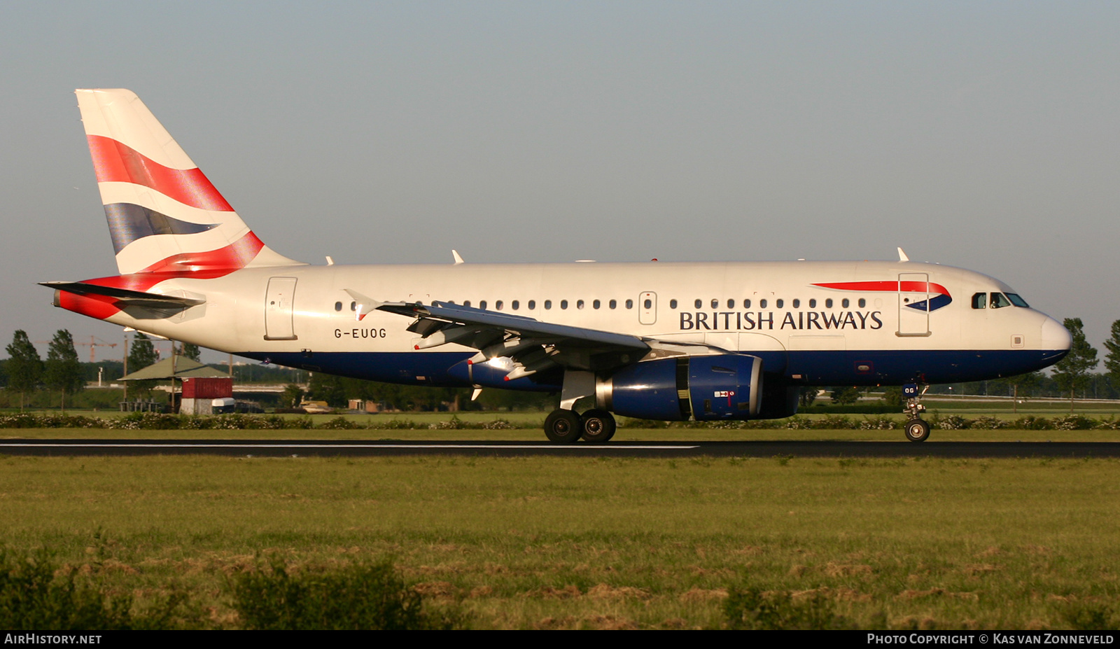 Aircraft Photo of G-EUOG | Airbus A319-131 | British Airways | AirHistory.net #443734