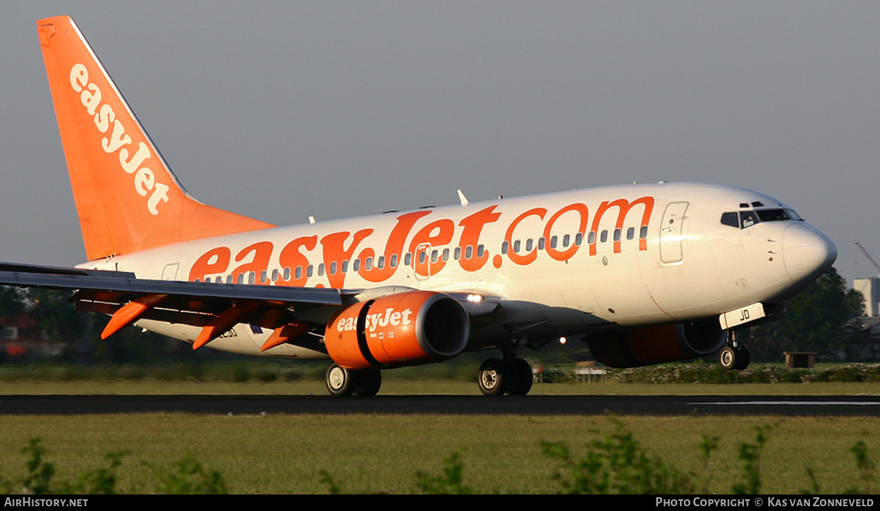 Aircraft Photo of G-EZJD | Boeing 737-73V | EasyJet | AirHistory.net #443736