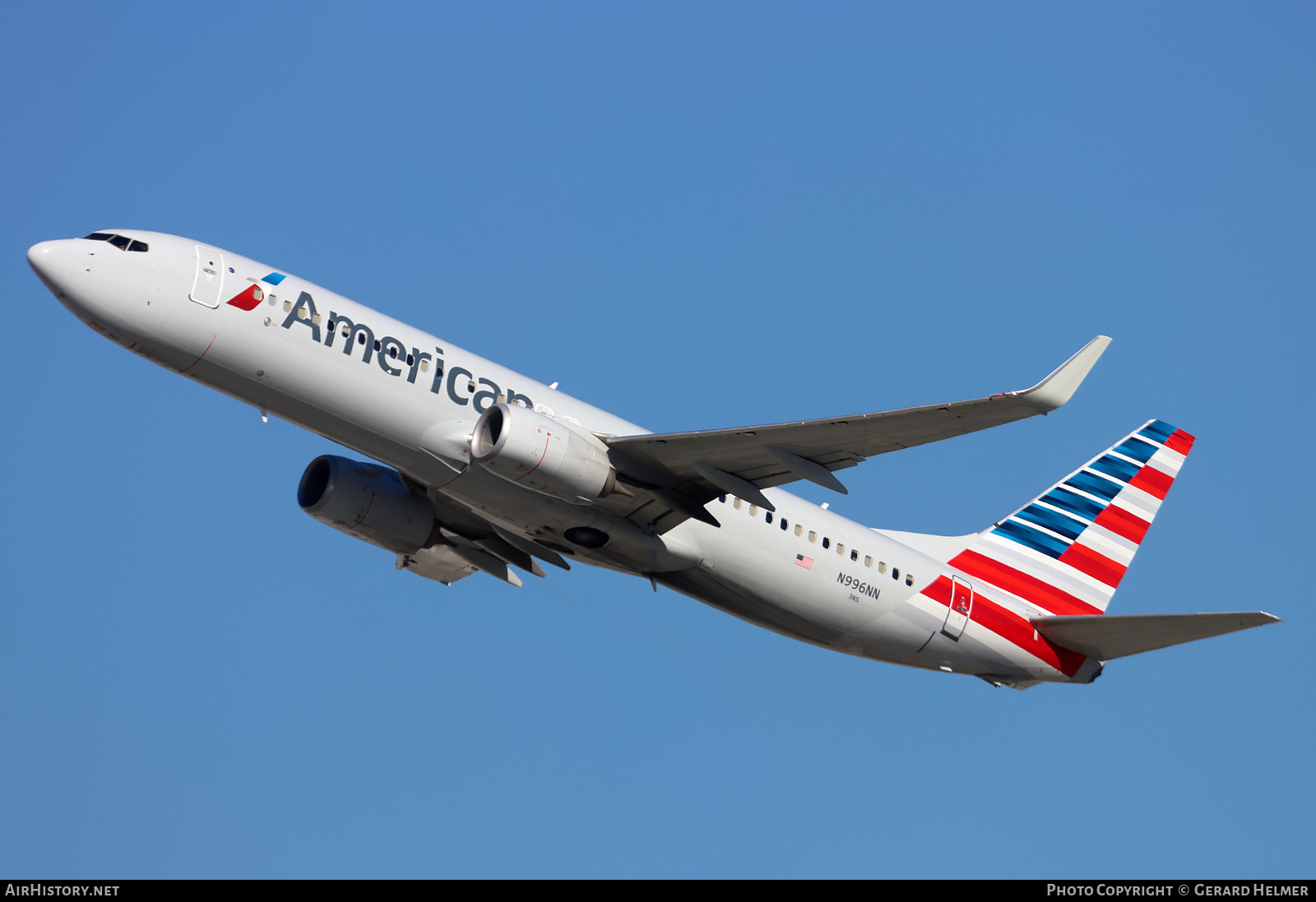 Aircraft Photo of N996NN | Boeing 737-823 | American Airlines | AirHistory.net #443748