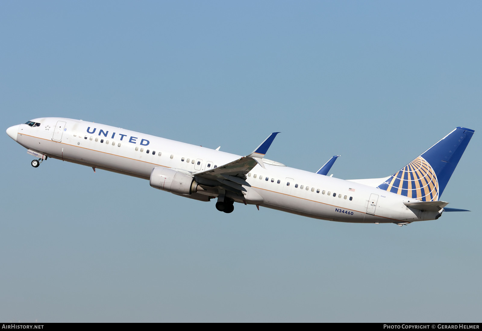 Aircraft Photo of N34460 | Boeing 737-924/ER | United Airlines | AirHistory.net #443757