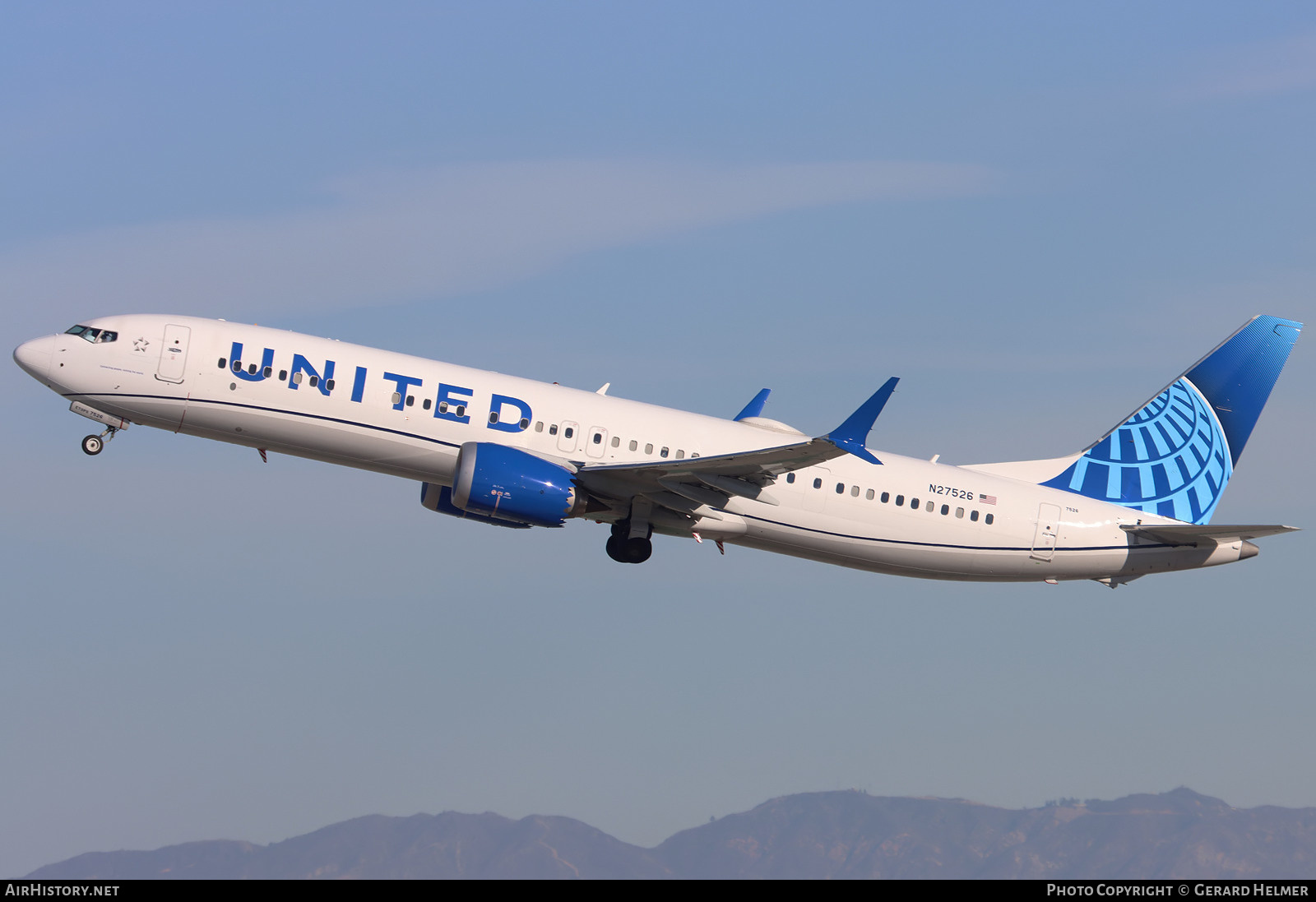 Aircraft Photo of N27526 | Boeing 737-9 Max 9 | United Airlines | AirHistory.net #443758