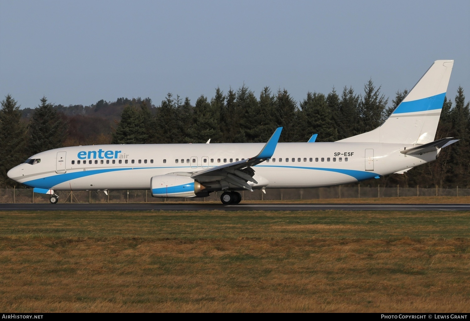 Aircraft Photo of SP-ESF | Boeing 737-8AS | Enter Air | AirHistory.net #443763