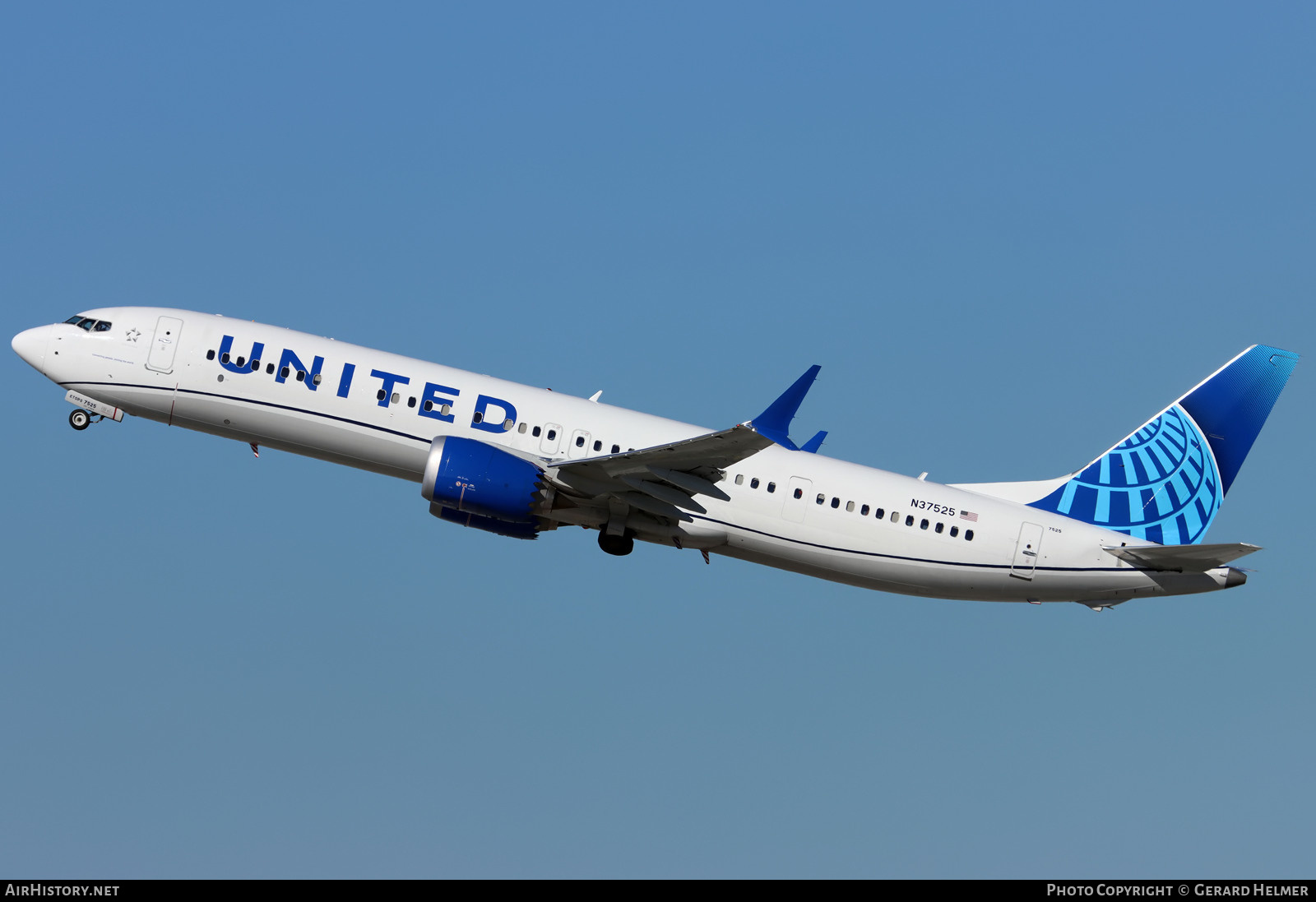 Aircraft Photo of N37525 | Boeing 737-9 Max 9 | United Airlines | AirHistory.net #443771
