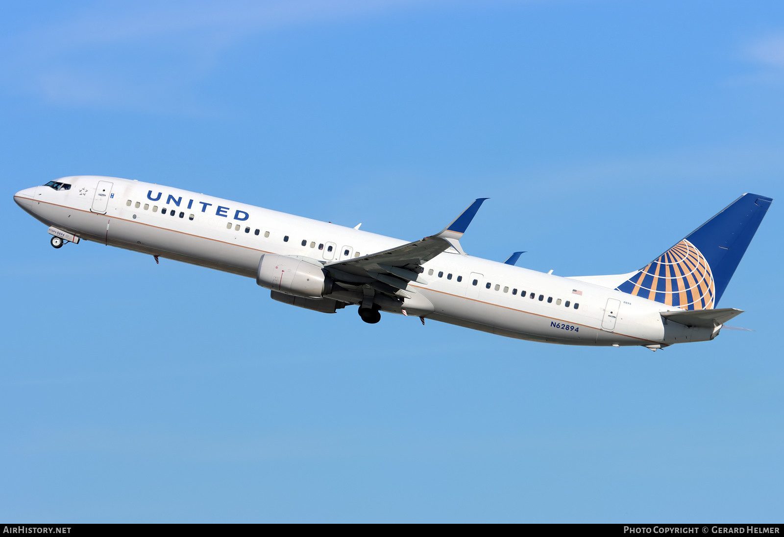 Aircraft Photo of N62894 | Boeing 737-924/ER | United Airlines | AirHistory.net #443775
