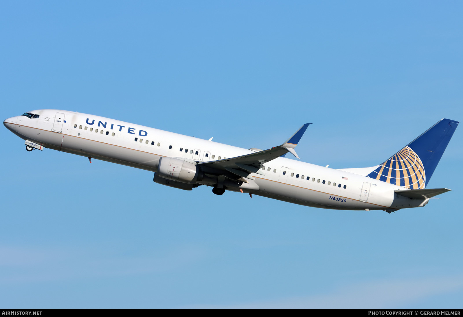 Aircraft Photo of N63820 | Boeing 737-924/ER | United Airlines | AirHistory.net #443777