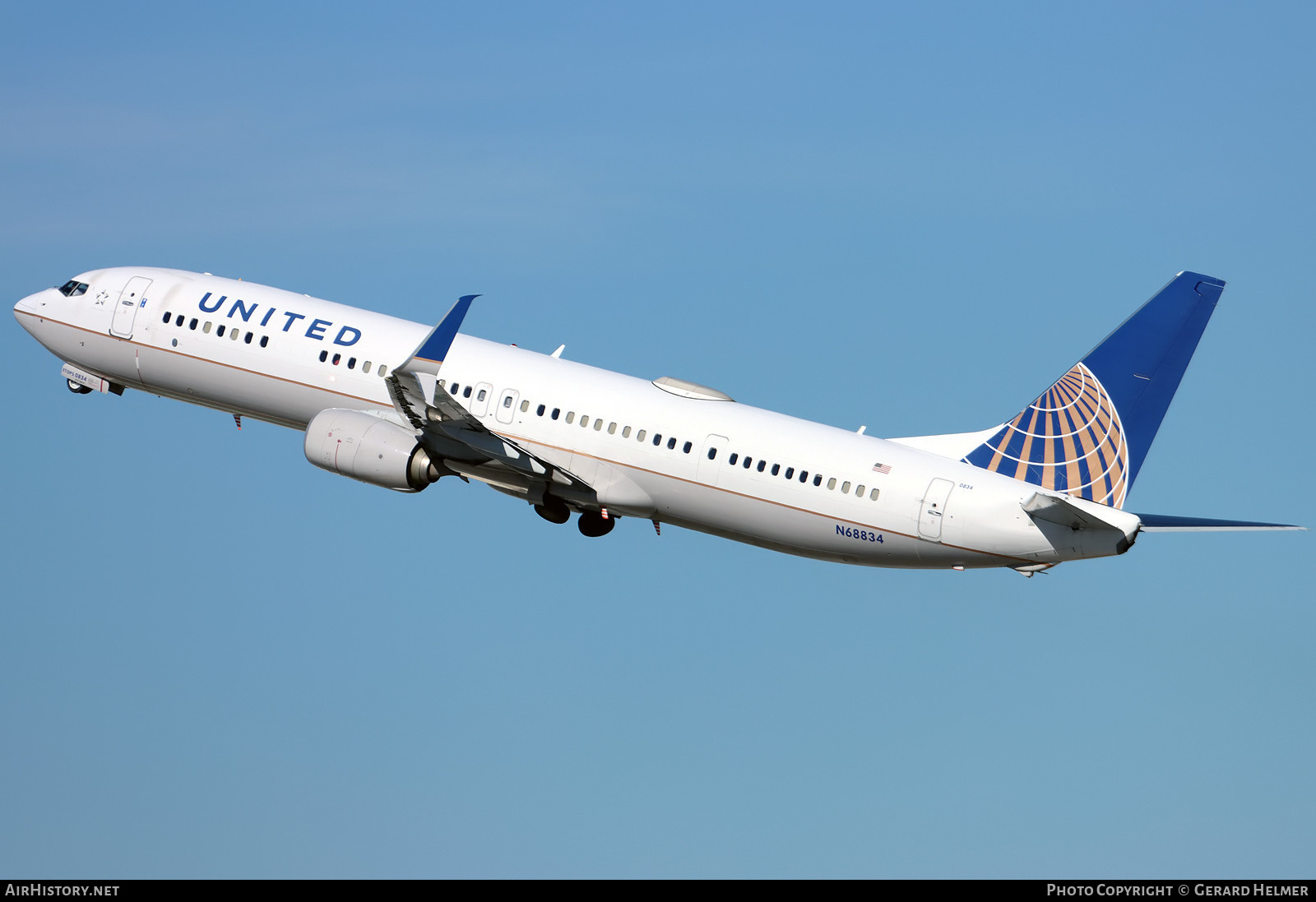Aircraft Photo of N68834 | Boeing 737-924/ER | United Airlines | AirHistory.net #443780