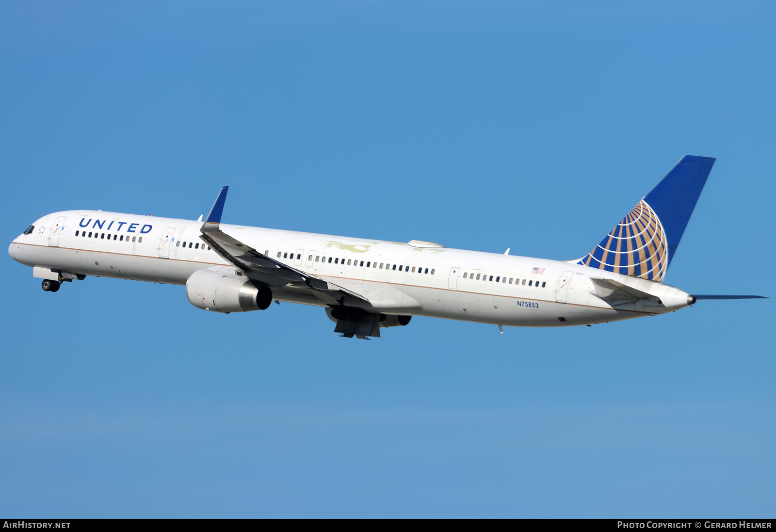 Aircraft Photo of N75853 | Boeing 757-324 | United Airlines | AirHistory.net #443782