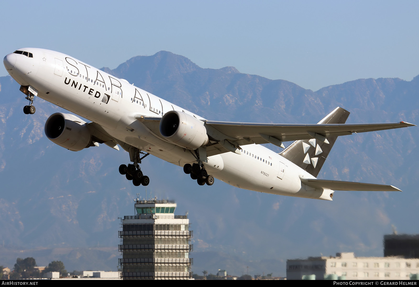 Aircraft Photo of N76021 | Boeing 777-224/ER | United Airlines | AirHistory.net #443785