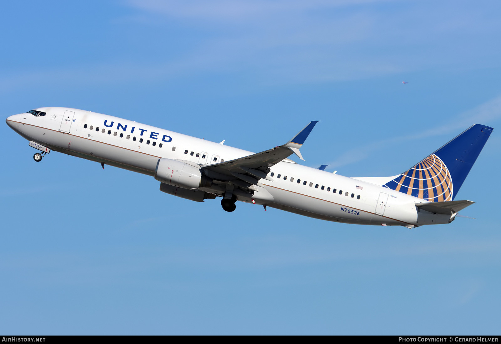 Aircraft Photo of N76526 | Boeing 737-824 | United Airlines | AirHistory.net #443789