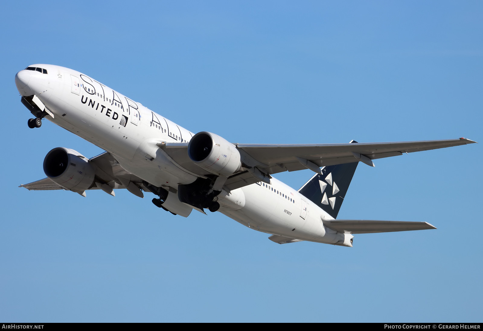 Aircraft Photo of N78017 | Boeing 777-224/ER | United Airlines | AirHistory.net #443791