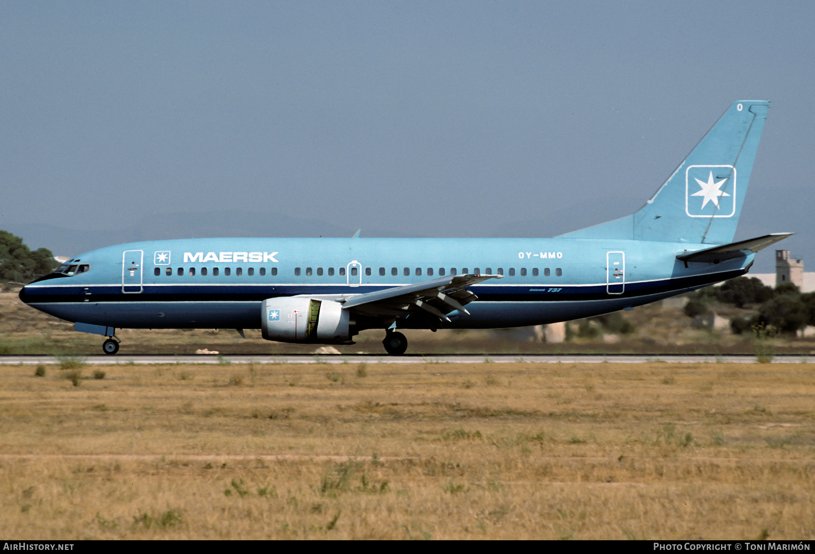 Aircraft Photo of OY-MMO | Boeing 737-3L9 | Maersk Air | AirHistory.net #443812
