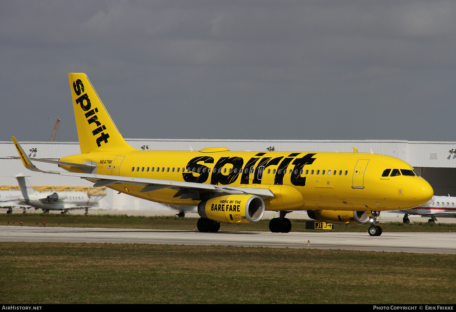 Aircraft Photo of N647NK | Airbus A320-232 | Spirit Airlines | AirHistory.net #443821