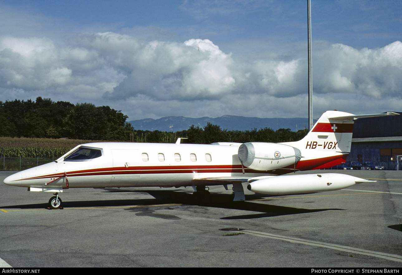 Aircraft Photo of HB-VGX | Gates Learjet 35A | AirHistory.net #443848