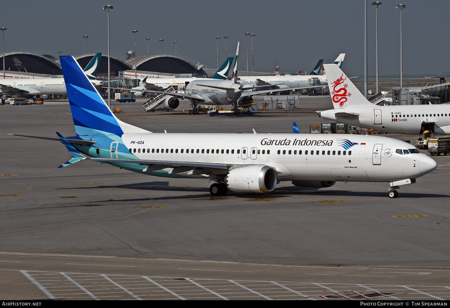 Aircraft Photo of PK-GDA | Boeing 737-8 Max 8 | Garuda Indonesia | AirHistory.net #443871