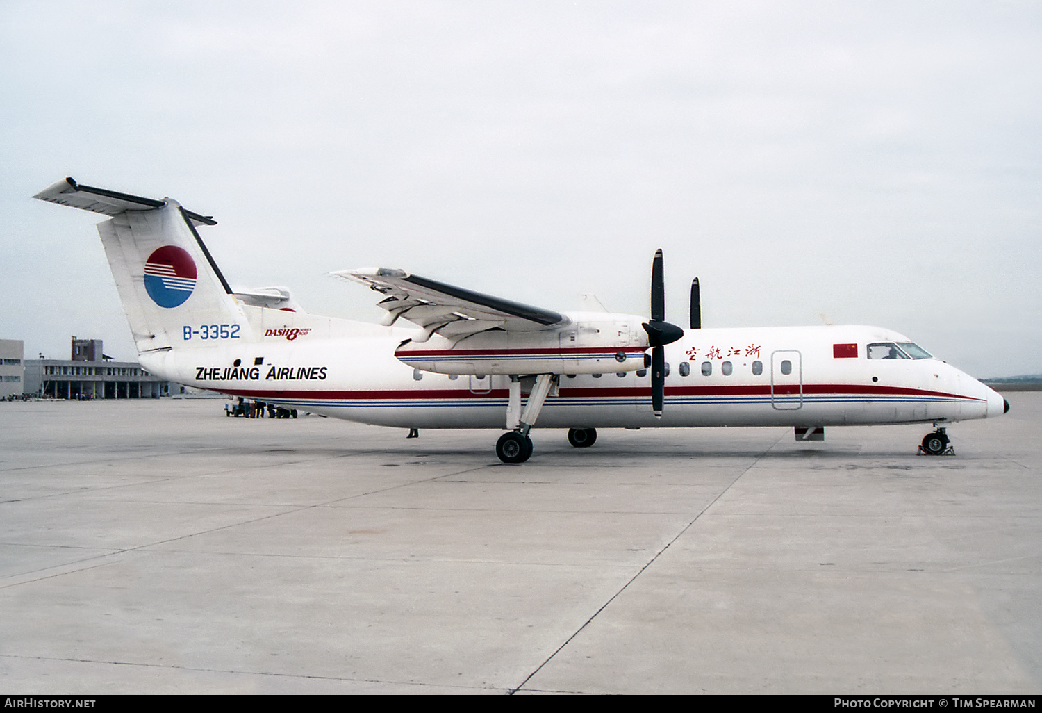 Aircraft Photo of B-3352 | De Havilland Canada DHC-8-301 Dash 8 | CNAC - Zhejiang Airlines | AirHistory.net #443877