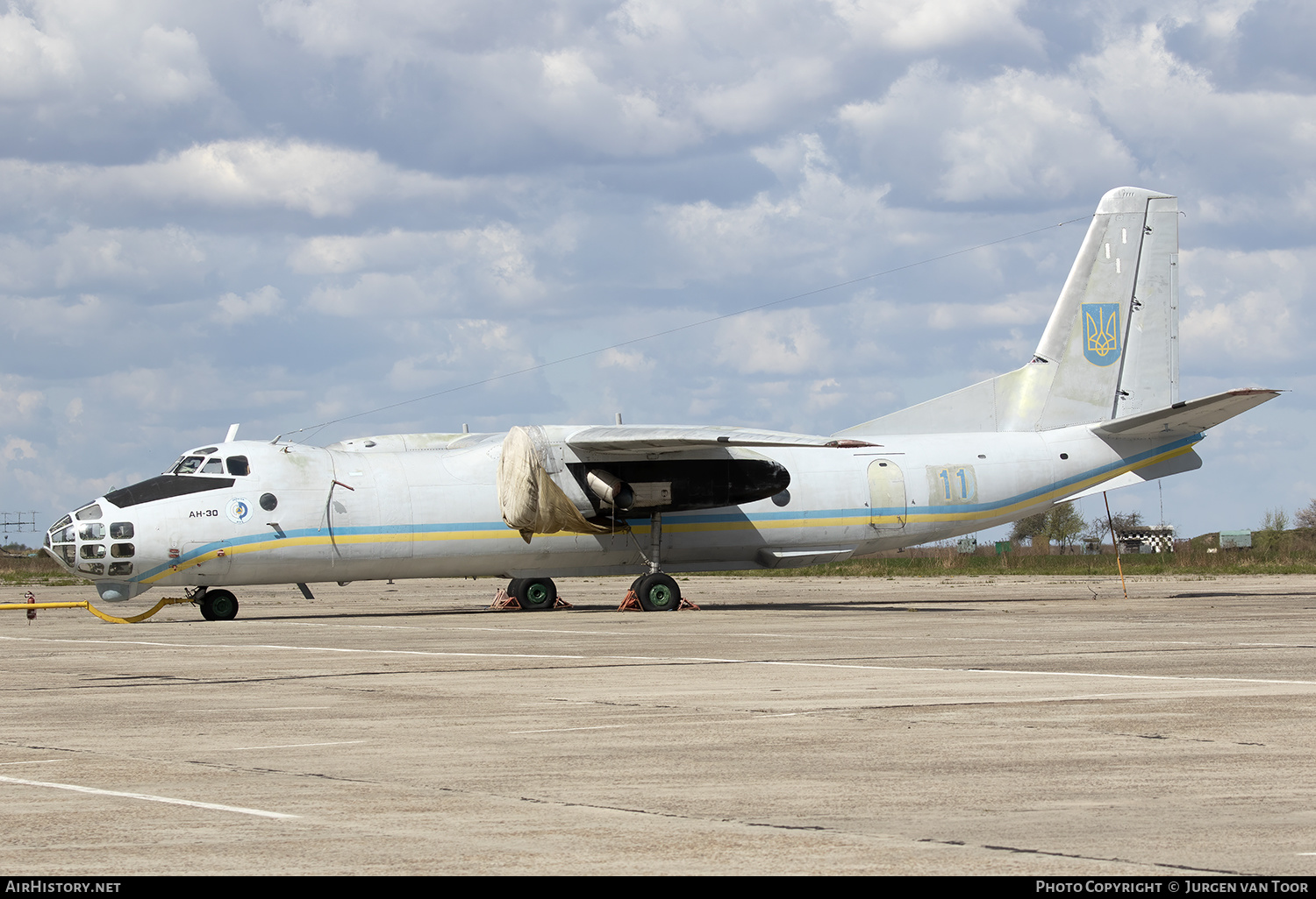 Aircraft Photo of 11 blue | Antonov An-30 | Ukraine - Air Force | AirHistory.net #443882
